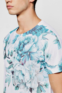 100% Cotton Sublimation T-Shirt For Men <b>Short</b> <b>Sleeve</b> Fitness Gym Quick Dry T-Shirt Custom Logo High Quality Tee Shirts with Oem - Product Image 5