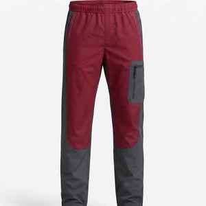 Survêtement coupe-vent d'hiver personnalisé pour homme, 2 pièces, en nylon tricoté sans couture, vêtements de sport coupe-vent, fabricant OEM - Product Image 4