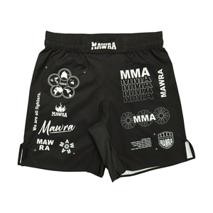 Pantalones Cortos Personalizados de BJJ para Hombre, Pantalones Cortos de Lucha MMA Sin Gi, Pantalones Cortos Deportivos para Entrenamiento de Muay Thai, Gimnasio, Correr, Unisex - Product Image 1