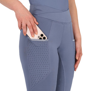 High Quality 4-way Stretch Horse Riding Breeches <b>Leggings</b> Tights <b>Equestrian</b> Wear Pants on Technical Fabric with Soft Feel - Product Image 5