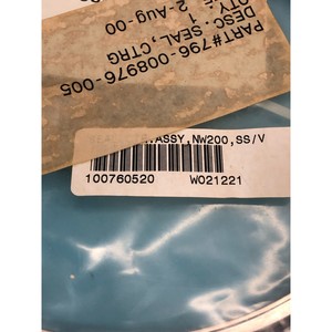 LAM 796-008976-005 <b>Seal</b>, Centering Ring, 168892 - Trusted Global Legacy Semiconductor Equipment and Parts at - Product Image 3