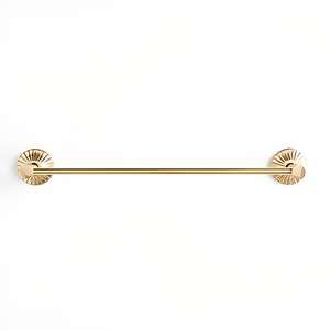 Porte-serviettes mural en laiton plaqué or de haute qualité, barre à serviettes de salle de bain, accessoires de salle de bain haut de gamme pour hôtels et résidences - Product Image 2