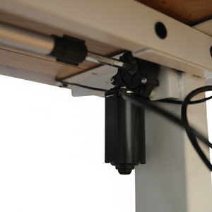 <b>Solid</b> <b>Wood</b> Top Metal Frame Memory Presets Digital Display Modern Ergonomic Durable Extendable Height Adjustable Live Edge <b>Desk</b> - Product Image 5