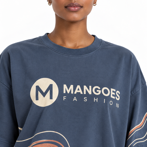 T-shirt de luxe pour femme, 100 % coton épais et couleur unie, personnalisable avec broderie surdimensionnée, idéal pour le fitness – Vente en gros de haute qualité - Product Image 5