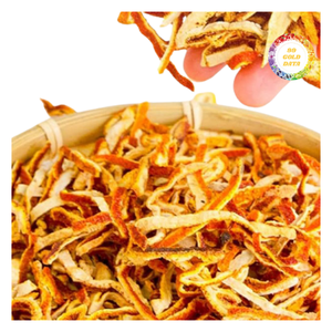 Dehydrated Orange Peel Pieces for Culinary and Beverage Ingredients - Product Image 3