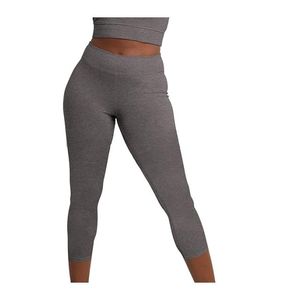 PASUXI OEM Leggings de sport pour femme, taille haute, sans couture, en Spandex/Nylon, moulants, tendance, avec effet froncé, pour le yoga et l'entraînement - Product Image 5