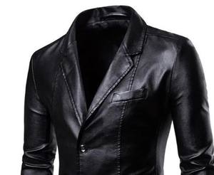 Chaqueta Blazer de Cuero para Hombre de Uso Rápido, Alta Calidad, Diseños Más Demandados, Ligera, Chaqueta Blazer de Cuero para Hombre de Última Tendencia - Product Image 2