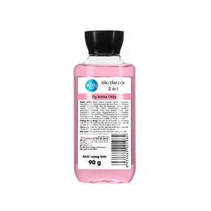 French <strong>Riviera</strong> 2-in-1 Travel Size Shampoo Body Wash Gift Set Moisturizing Oil-Control Sulfate-Free Chemical Gel Pink Bottle - Product Image 6