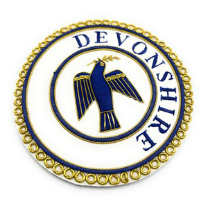 Insignia Masónica de la Francmasonería, Collar de Logia Azul a Precio Económico, Bajo MOQ, Servicio OEM, Insignia Masónica con Técnica de Bordado, Pakistán - Product Image 5