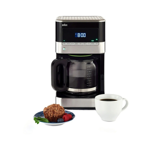 Cafetera BrewSense de 12 Tazas con Sistema de Preparación Avanzado Braaun y Control de Temporizador Automático - Product Image 1