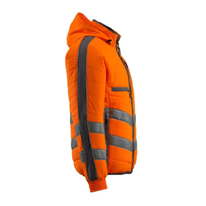 Chaquetas de seguridad reflectantes de alta visibilidad para trabajo en exteriores, impermeables, de tejido suave, para hombres adultos. - Product Image 2
