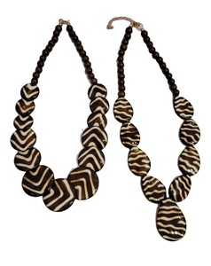 สร้อยคอลูกปัดเรซิ่น แฟชั่นทันสมัย เครื่องประดับสั่งทำจากอินเดีย สำหรับงานปาร์ตี้ ขายส่งจำนวนมาก - Product Image 1