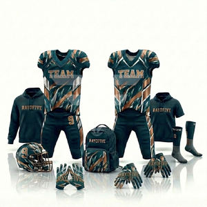 Uniformes de Fútbol Americano Hechos a Medida, Tela de Malla Reforzada, Uniforme de Equipo Personalizado Unisex, Comprar Uniforme de Fútbol Americano - Product Image 1