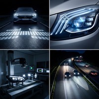 Circuit imprimé de commande de phare LED automobile à base d'aluminium, IATF16949, matrice ADB, phare à pixels MCPCB