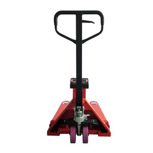 Transpallet con Bilancia Integrata TMG PJ 4500 lb, Display LCD da 2 Pollici, Arco di Sterzata di 220 Gradi, Forche da 48 Pollici, Capacità 2200 Lbs, Azionamento Manuale, in Polietilene - Product Image 4