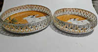 Set Perlengkapan Makan Pichwai India dari Logam Perak Jerman Kuning Kontemporer JM INTERNATIONAL Model JM-005112 untuk Pesta