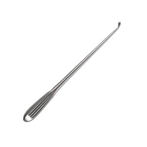 Rectus Flat Back Spinal Fusion Curette 11'' Straight Size #1 Cup Brun Handle Manual Medical Grade <b>Instrument</b> CE By Grip Surgical - Product Image 6