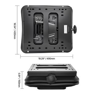 Kit Sospensione Sedile Universale Senza Binario Scorrevole per Tosaerba e Trattore - Categoria Prodotto: Ricambi e Accessori per Tosaerba - Product Image 5