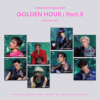 ATEEZ Golden Hour Part.5 Digipack Ver. (with POB)-2026-06-26 Release Barcode 8803581204315 Paper Material KG Label Digital