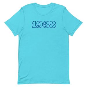 แจ็คแอนด์จิล 1938 เสื้อยืดลำลองแบบยูนิเซ็กส์ แขนสั้น คอกลม พิมพ์ลายกราฟิก เนื้อผ้านุ่ม สวมใส่ได้ทุกวัน สตรีทแวร์ ขายส่ง - Product Image 1