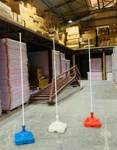 Water Fillable Plastic Tank Base for Feather <b>Flag</b> and Banner Stand Advertising Style Application for Outdoor Advertising Events - Product Image 1