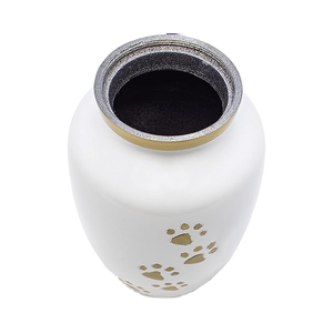 Urne pour chiens et chats avec un beau sac en velours perlé de 8 pouces - Product Image 3