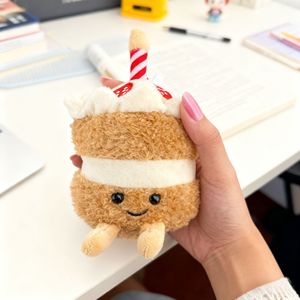 Llavero y Colgante de Peluche Multicolor Inspirado en Jellycat, Diseño Realista de Comida, Regalo y Venta al por Mayor - Product Image 6