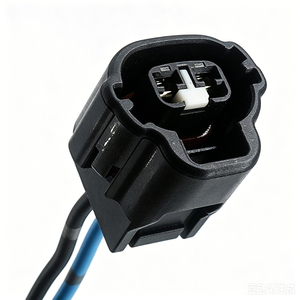Konektor Katup Solenoid Kepala Silinder 2 Pin, Kabel Harness Tahan Air dengan Konektor Tunggal untuk Otomotif - Product Image 1