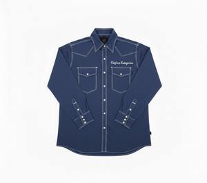 Chemise de travail industrielle pour homme, grande taille, légère, ignifuge, respirante, antistatique, manches longues, 100 % coton, modèle 2026 - Product Image 3