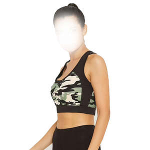 Sujetador Deportivo de Moda Urbana, Alto Impacto, para Gimnasio y Yoga, Acolchado de Algodón, con Logotipo Personalizado, Diseño Cómodo - Product Image 4