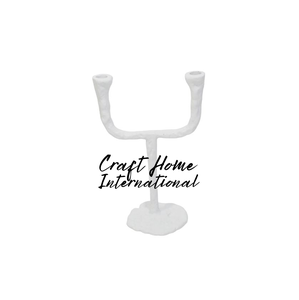 Candelabro de Aluminio Hecho a Mano de Estilo Nórdico, Impermeable, Decoración de Mesa Moderna y Minimalista Escandinava, Centro de Mesa para un Ambiente Sereno - Product Image 2