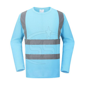 Reflective ANSI Class 2 Waterproof <b>LED</b> Flash Professional High Visibility Safety Sweatshirt Logo for Daily Industrial Use - Product Image 2