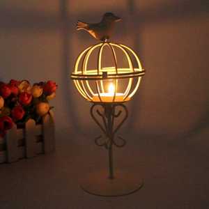Vintage Metal Candle Holder Lantern Decorative Hollow Candle <b>Stand</b> For Home Wedding Party Table Garden Decoration - Product Image 1