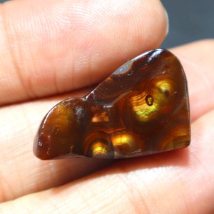 Healing Crystal Fire Agate Druzy Cabochon Natural Unique Fire Agate Gemstone Handmade Crystal Polished Fire Agate Jewelry Making - Product Image 1