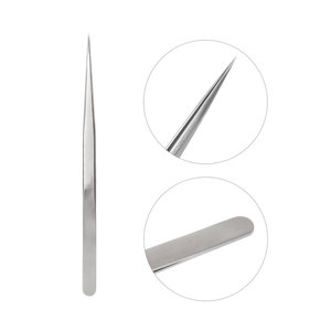 Pinces à cils en acier inoxydable en gros, dernier style, service OEM, durables - Product Image 1