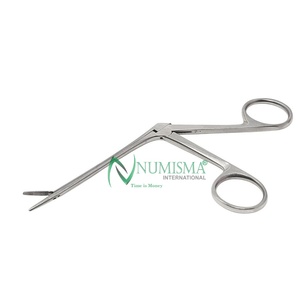 Pinzas Microquirúrgicas de Acero Inoxidable para Limpieza de Oídos, Instrumento Médico Manual Tipo Cocodrilo para Otorrinolaringología (ENT) con Certificación CE - Product Image 3