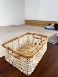 Eco Friendly Handmade Circular Rattan Wedding Proofing Plate From Ninh Binh Vinagreen for Bread Baking - Product Image 1