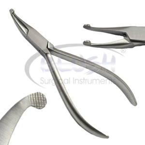 Howe Orthodontic Steel Utility <b>Pliers</b> for Dental Use Ortho Dentistry Laboratory for Removing Pins Archwires By Blush Surgical - Product Image 1