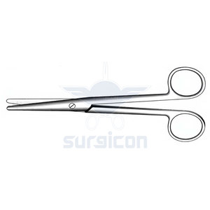 Tijeras Mayo Stille de 17 cm / 6-3/4 Pulgadas, Tijeras Quirúrgicas Curvas con Punta Roma, Instrumento Médico de Acero Inoxidable - Product Image 2
