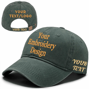 Gorra de Béisbol Bordada de Alta Calidad con Diseño Único y Logotipo Personalizado, Gorras de Béisbol Clásicas Unisex de Algodón y Poliéster Lisas - Product Image 5