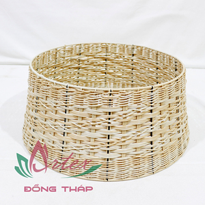 Meilleures Ventes Jupe de Sapin de Noël Ronde Faite à la Main en Rotin PE Style Traditionnel Base Décorative - Product Image 4
