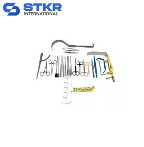 ชุดเครื่องมือผ่าตัดพื้นฐาน STKR INTERNATIONAL พร้อมคู่มือการใช้งาน ได้รับการรับรองมาตรฐาน CE สำหรับการผ่าตัดทั่วไป ระดับ Class I ผลิตจากสแตนเลสสตีล มาตรฐาน ISO13485 - Product Image 4