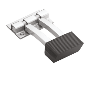 Tope de puerta de doble varilla cuadrada de acero inoxidable de 4 pulgadas - Product Image 2