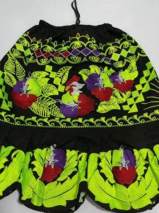 Custom Logo Women's High Waist <b>Long</b> <b>Skirt</b> with Polynesian Island Wrap <b>Skirt</b> Tropical Leaf Floral Embroidery Cultural Pareo 2026 - Product Image 5