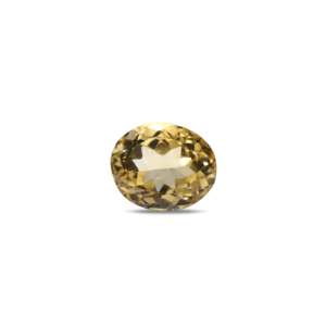 Natural Yellow Cat's Eye Citrine Loose Gemstone-6.95 Carat Excellent Cut Certified Wholesale - Product Image 1
