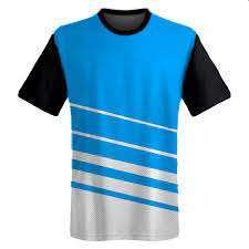 Men's Performance Activewear Knitted T-Shirt Custom Dye Sublimation Printing Short Sleeve 100% Cotton Custom <b>Logo</b> - Product Image 3