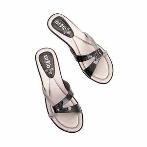 Pantoufles de sport formelles grises PU0330 - Product Image 1