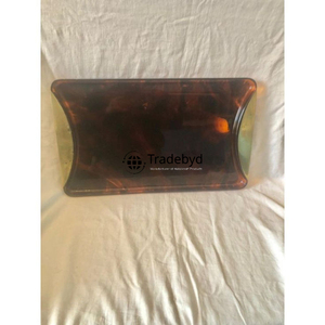Premium Modern Natural Horn Tray Handmade Movable <b>Decorative</b> Serving Platter Luxury Dining <b>Table</b> <b>Decor</b> by Tradebyd - Product Image 3