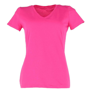T-shirts pour femmes respirants et écologiques, style streetwear, classiques, oversize, col en V, manches courtes, coupe décontractée - Product Image 3