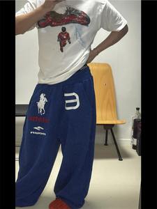 Pantalones Deportivos Casuales Unisex de Invierno 2026, Estampados, 100% Algodón Oxford, con Cordón Ajustable en la Cintura, Estilo Urbano, Holgados - Product Image 6